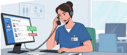 دانلود pdf پی دی اف تریاژ تلفنی کمیاب و عالی