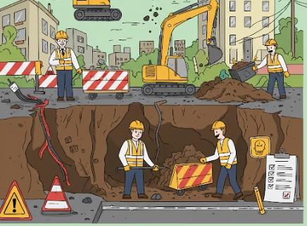 دانلود فایل پی دی اف HSE در گودبرداری های شهری کمیاب
