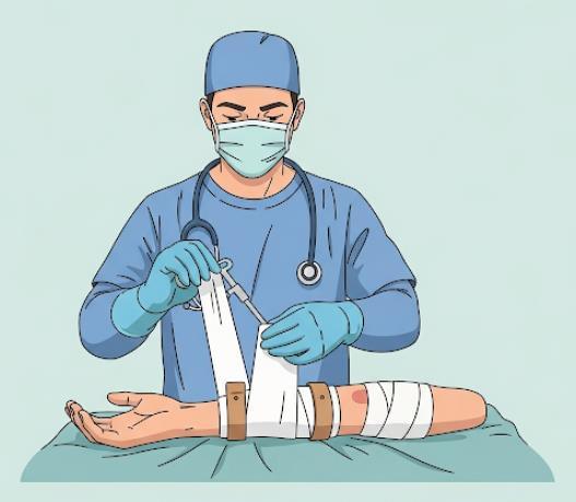 دانلود pdf بانداژ و آتل بندی کمیاب و عالی