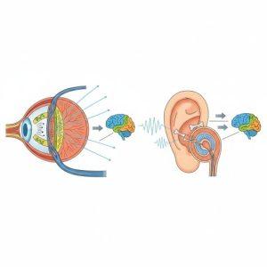 دانلود pdf فیزیولوژی بینایی و شنوایی کمیاب و عالی